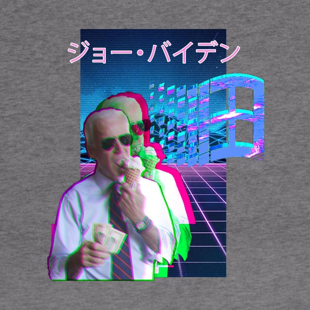 Joe Biden Vaporwave by TKL